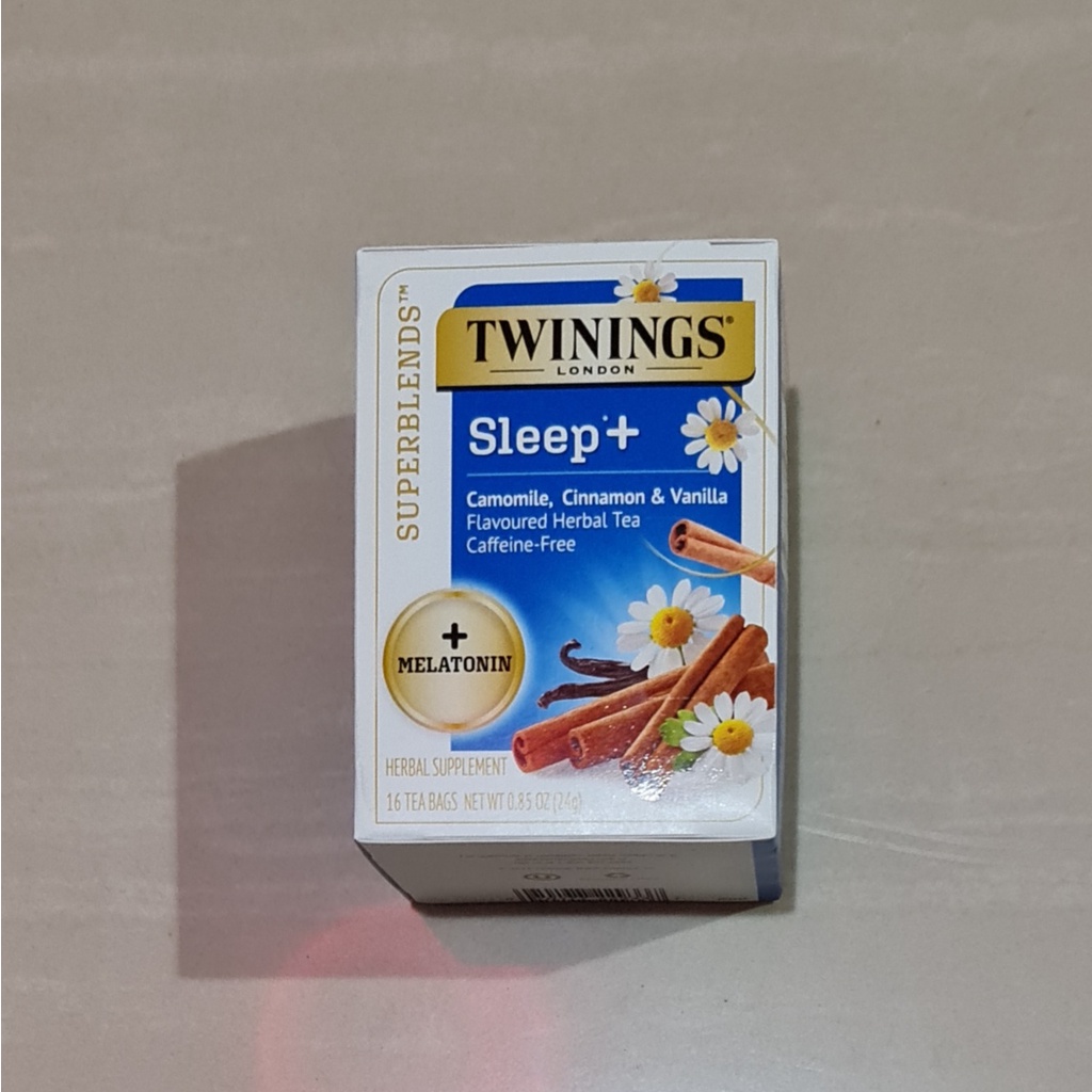 Twinings Sleep+ Caffeine Free Camomile Herbal Tea 16 x 1.5 Gram