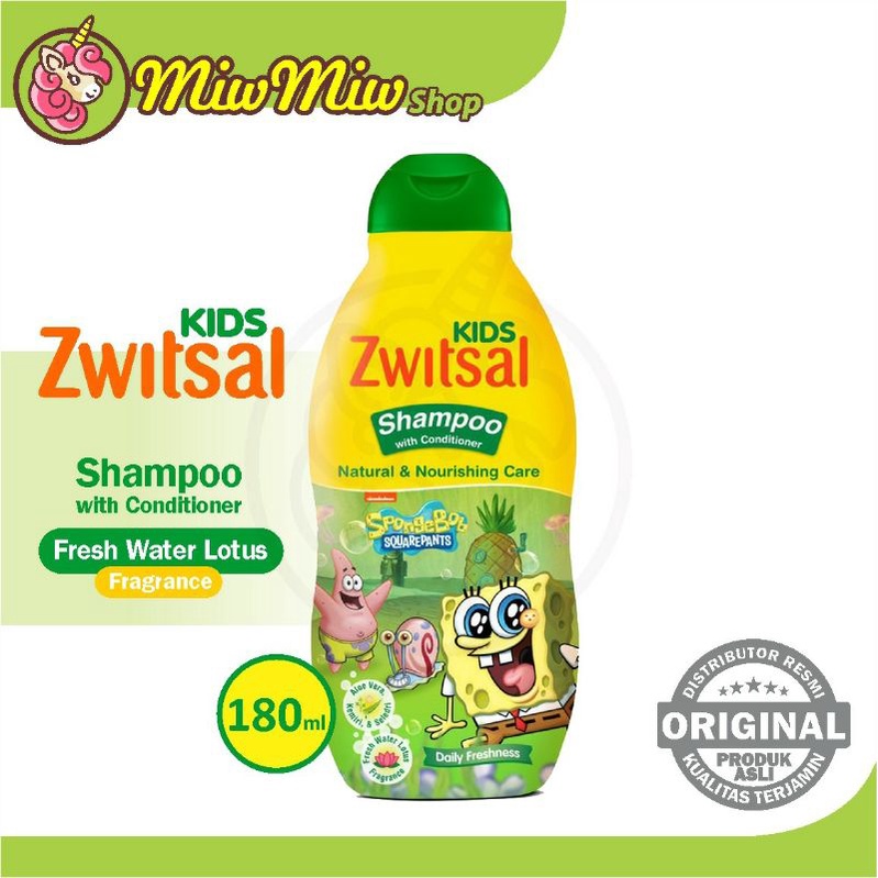 Zwitsal Kids Shampoo and Conditioner 180 ml