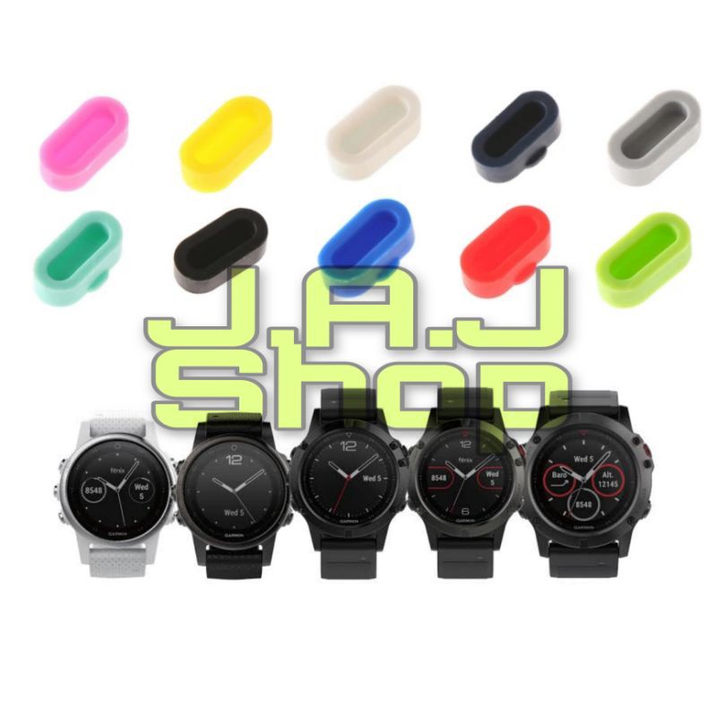 ANTI DUST DEBU PORT PLUG PORT CHARGER TUTUP COVER CAS CASAN JAM GARMIN FENIX 8 7 5 5S 5X FORERUNNER 