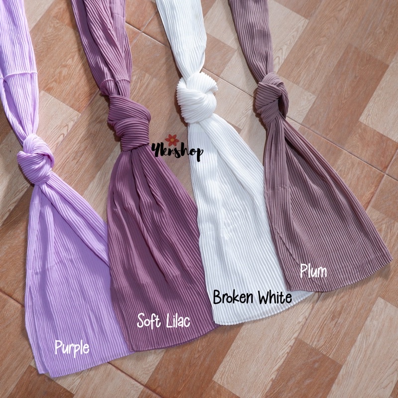 Pashmina Plisket Ceruty Babydoll/Pleated shawl