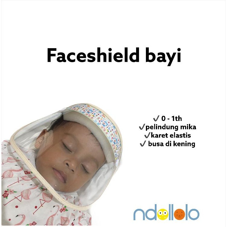 Faceshield Pelindung Face Shield Anti Fog Untuk Bayi Toddler Dewasa Murah