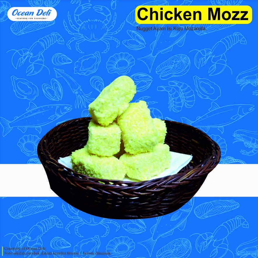 Jual Chicken Mozz Ocean Deli 777 Nugget Ayam Dan Keju Mozzarella