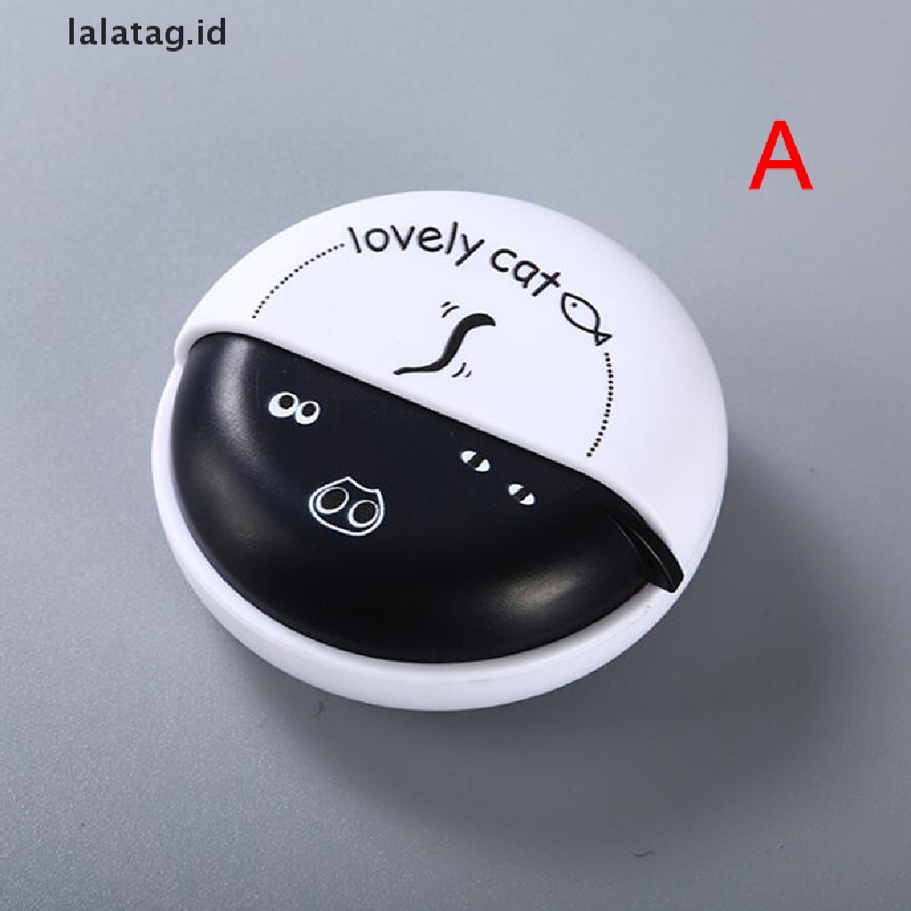 (Flyag) Kotak Penyimpanan Earphone / Kabel Data Bentuk Bulat Lucu
