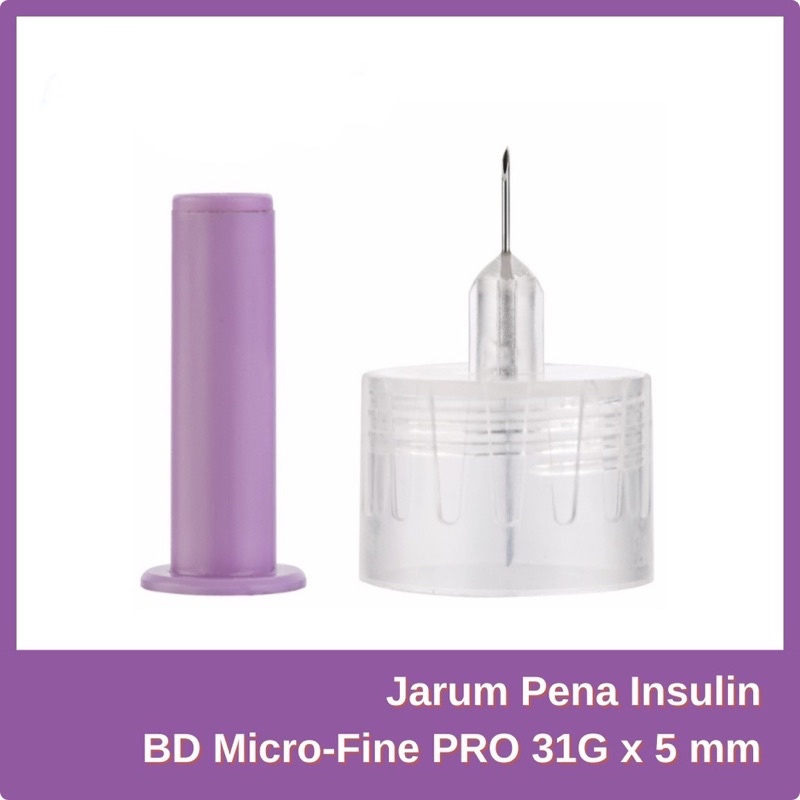 Jarum Insulin MicroFine BD 31G - 5mm (0.25 X 5mm)