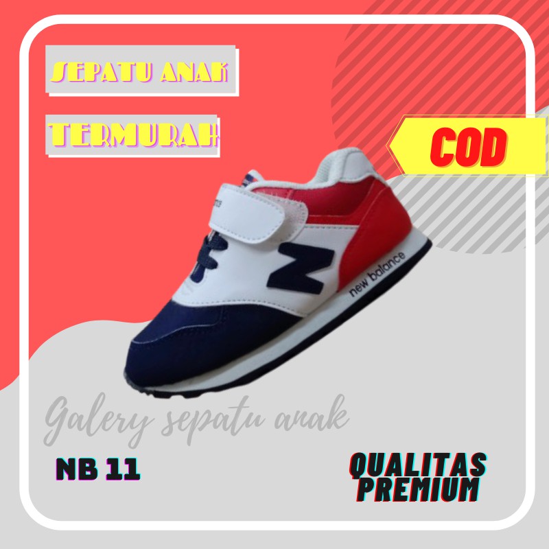 Sepatu Sneakers Anak Laki-laki Cowok Murah Usia 1 2 3 4 5 6 7 Tahun
