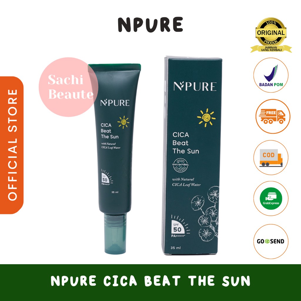 NPURE Cica Beat The Sun SPF 50 PA ++++ / NPURE CICA SUNSCREEN / NPURE SUNSCREN