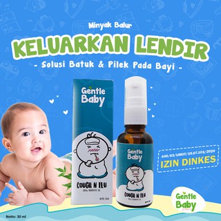 Obat Flu Anak Dan Bayi Obat Batuk Pilek Flu Bayi Minyak Telon Bayi Cairkan Lendir Gentle Baby Oil Cf Shopee Indonesia