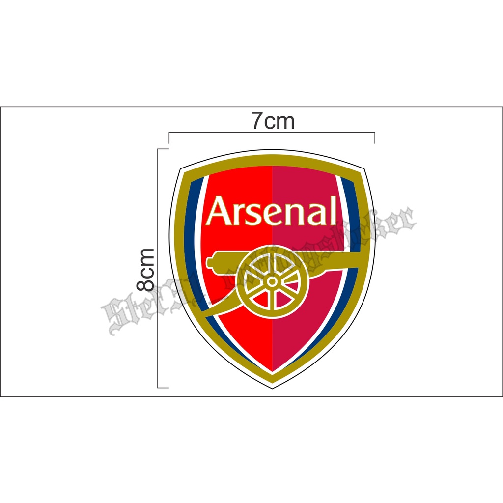 

sticker printing klub arsenal