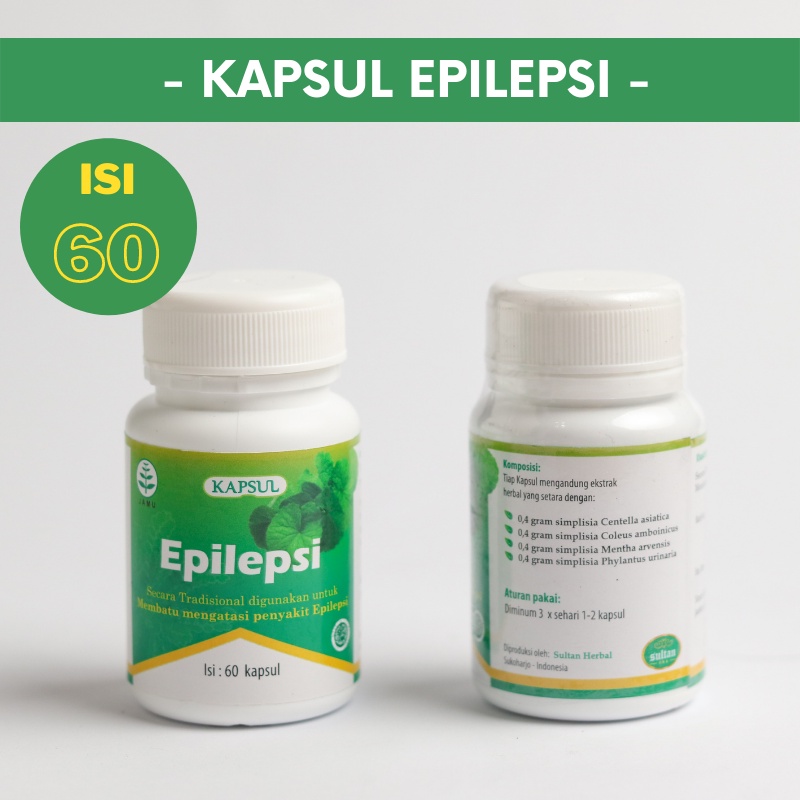 [COD] Obat EPILEPSI ayan dengan kapsul Epilepsi Alami Original Asli