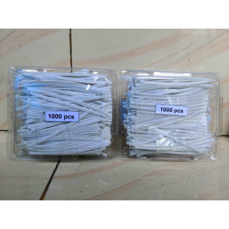 1000pcs Nose Wire Kawat Hidung Kawat Masker 3mm