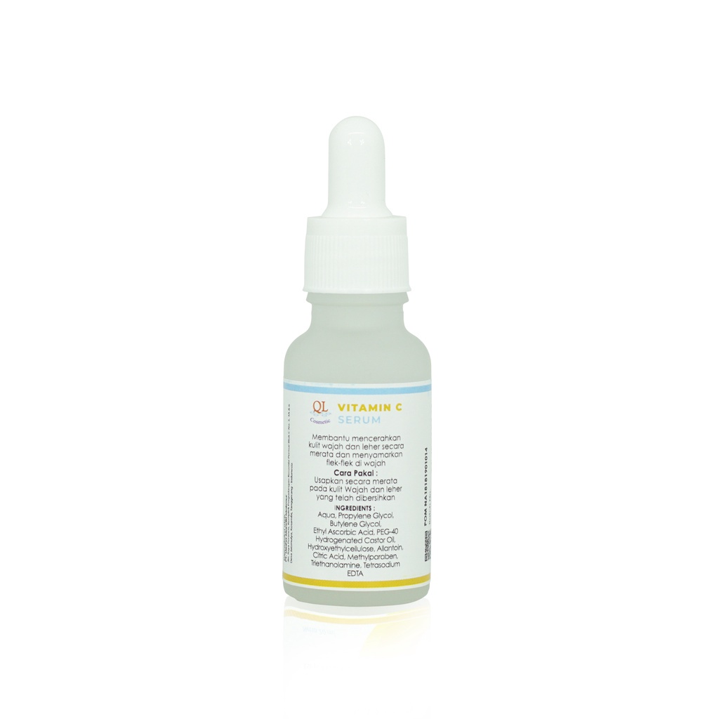 QL FACE SERUM VIT C | VITAMIN C SERUM WAJAH - 20 ML