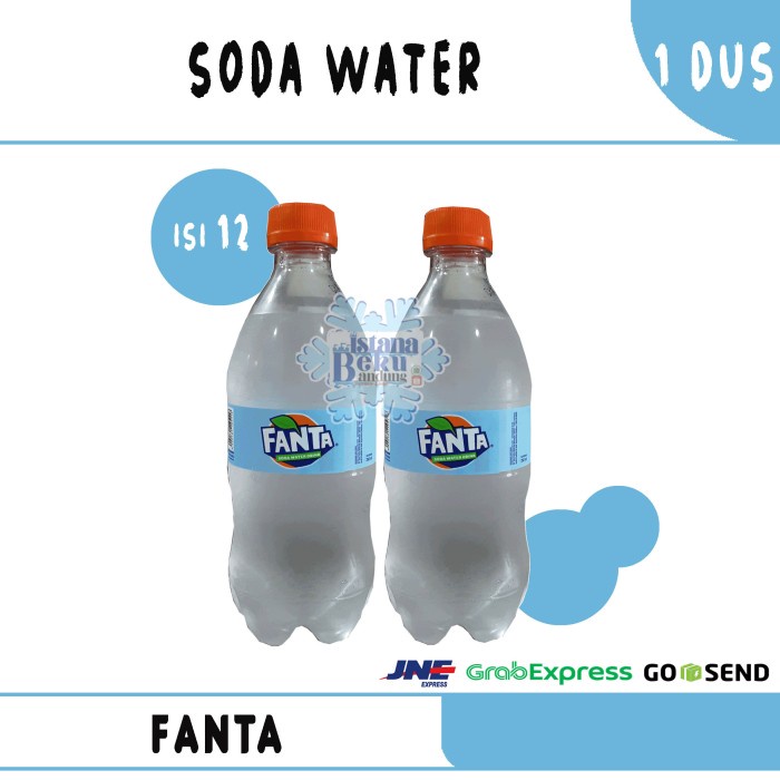 

(BISA COD) Fanta Soda Water Bening 250ml (1 Dus = 12pcs)