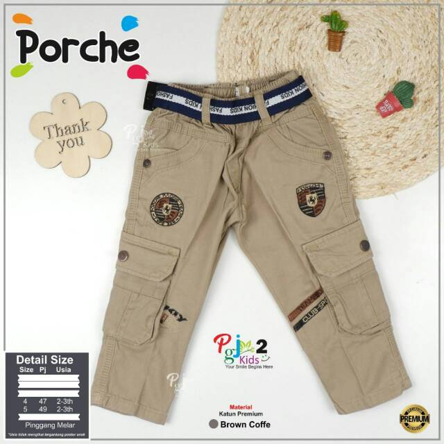 Celana anak PORCHE ORI PGJ KIDS