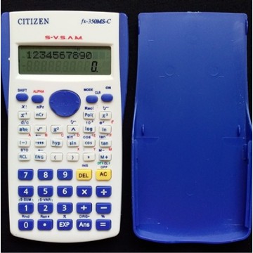 

Kalkulator Meja - Kalkulator Ilmiah - Kalkulator Citizen Kalkulator Scientific Citizen Fx-350Ms