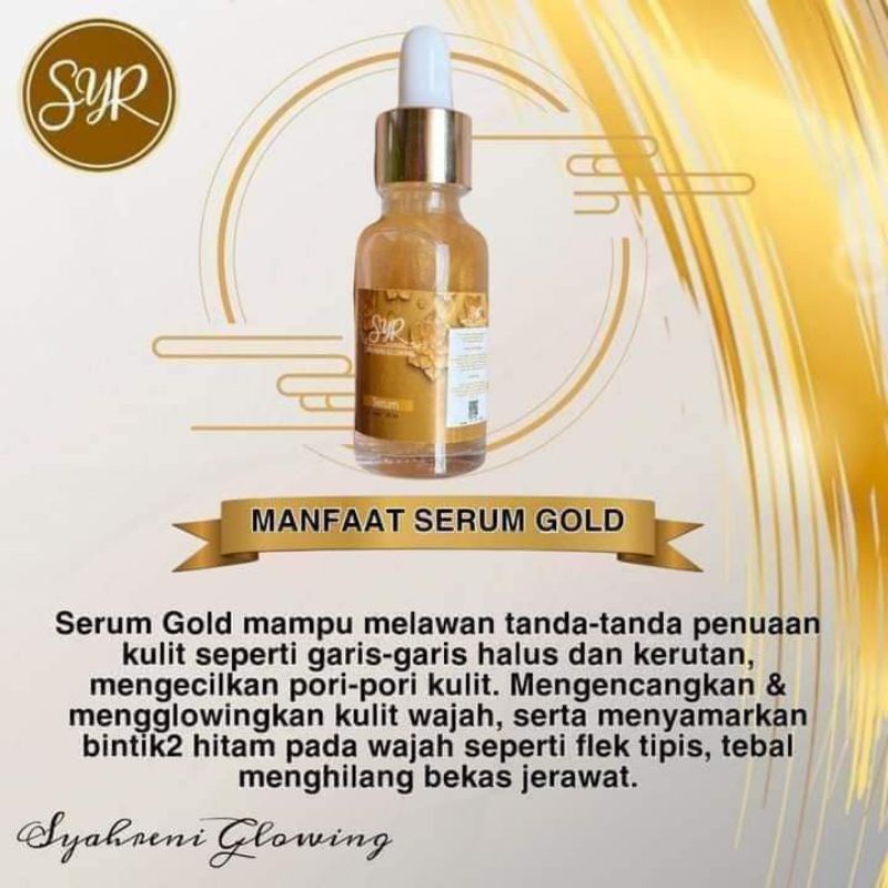 SERUM GOLD SYR GLOWING