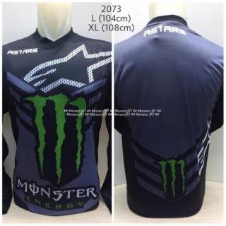 Jersey Baju Balap Motor  Cross  Gowes Drag  Bike Army Monster 