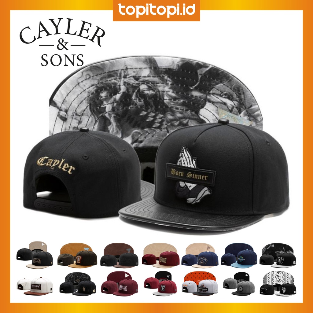 TOPI SNAPBACK CAP CAYLER AND SONS ORIGINAL IMPORT