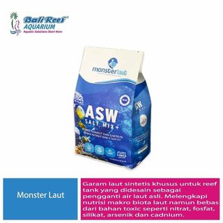 Garam Monster Laut ASW Aquarium Air Laut Garam Sintetis Reef Salt Mix