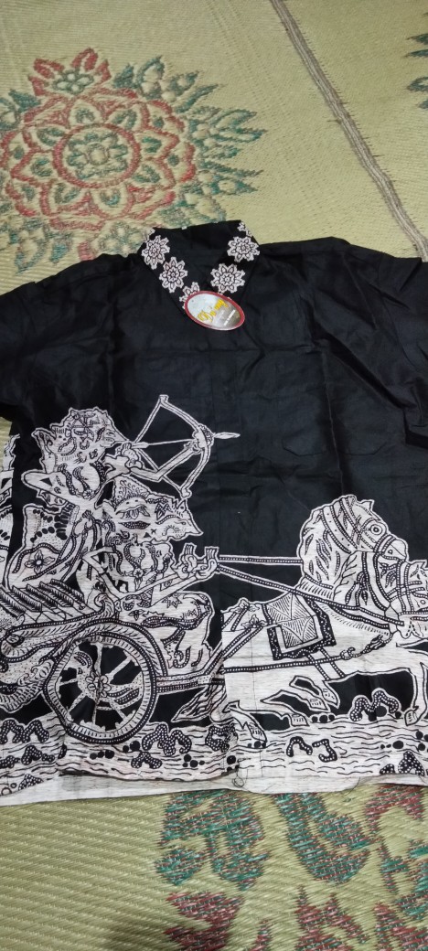 New Arrival Distro Batik Pria Bordir Sogan Hrb026 Batikaf Notoarto