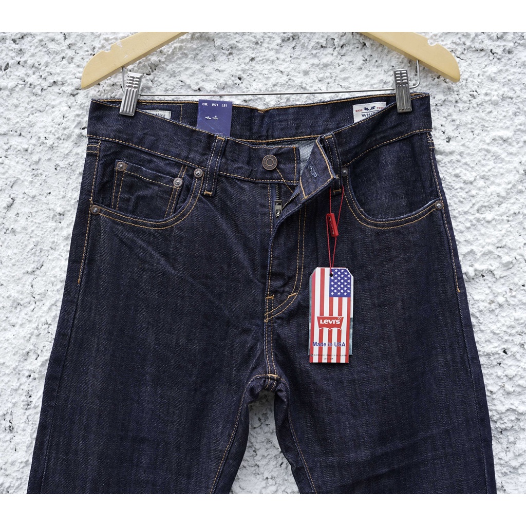 Jeans Levi's 505 | Jeans Pria | Dark Blue | 505AUUSA05