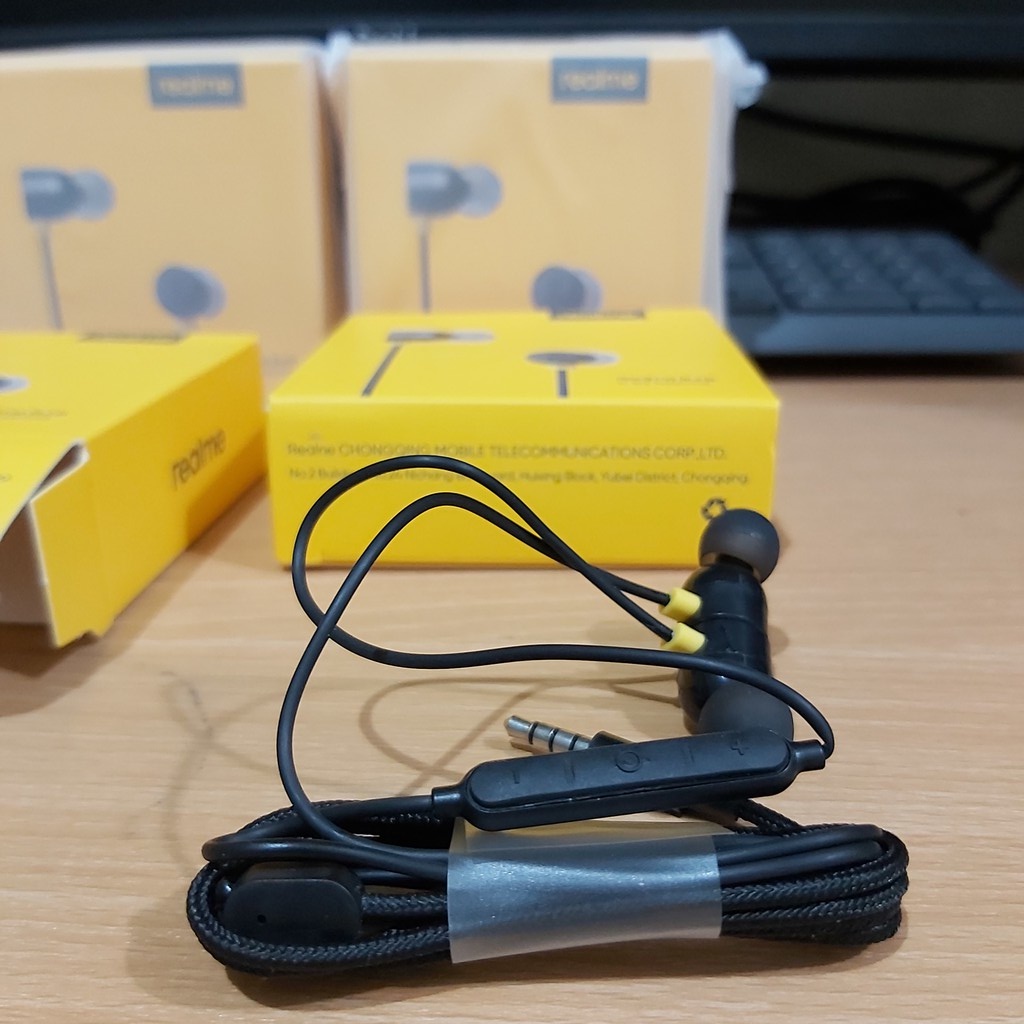 Headset Realme Original 100%/headset realme buds magnet original