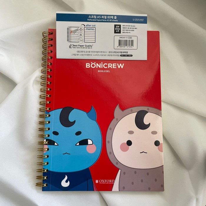 

Limited Oxford Spiral Book A5 80Gsm Made In Korea Berkualitas