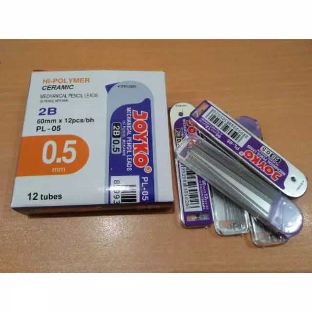 

Isi Pensil 2B merk Joyko PL-05