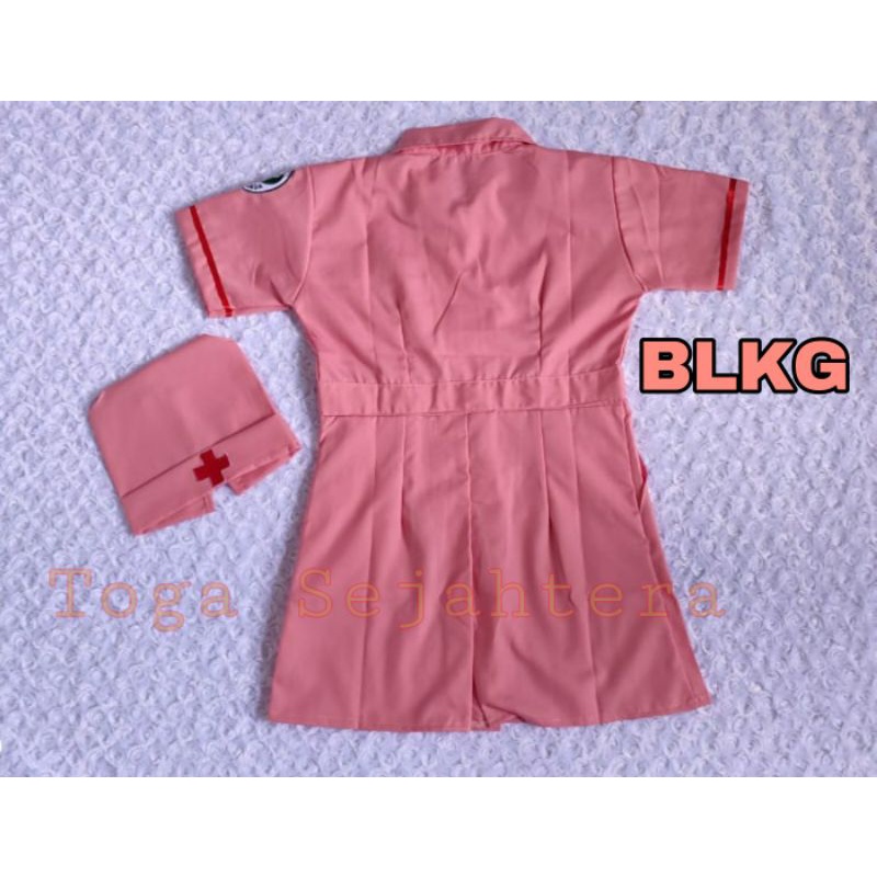 New!!! Baju Perawat Suster Anak Pink (PMB)