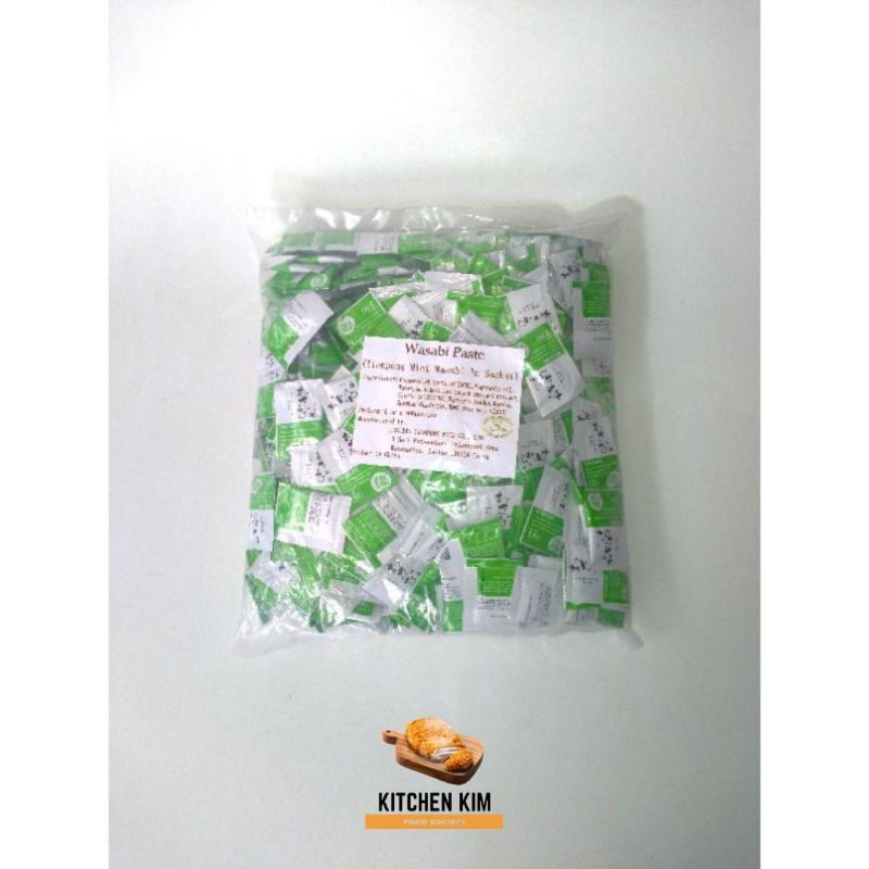 

Wasabi Paste halal Mazuma Saset 50pcs