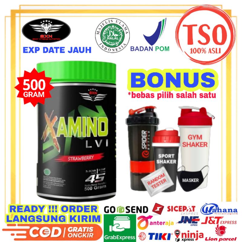 Amino 500 gram BXN Amino LVI 500 Gram Amino BXN Amino 500 Gram BXN X Amino LVI 500 Gram BXN Amino 50