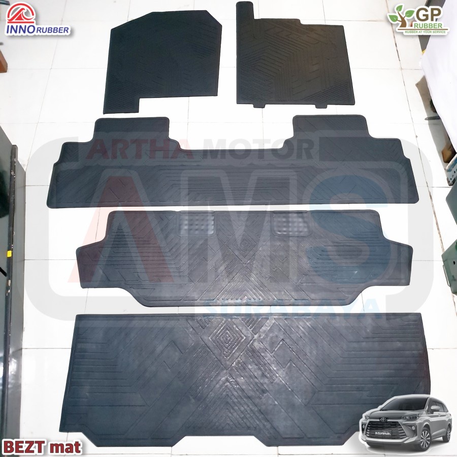 Karpet Karet Lantai Mobil Toyota All New Avanza 2022 CVT TSS MT 1 SET