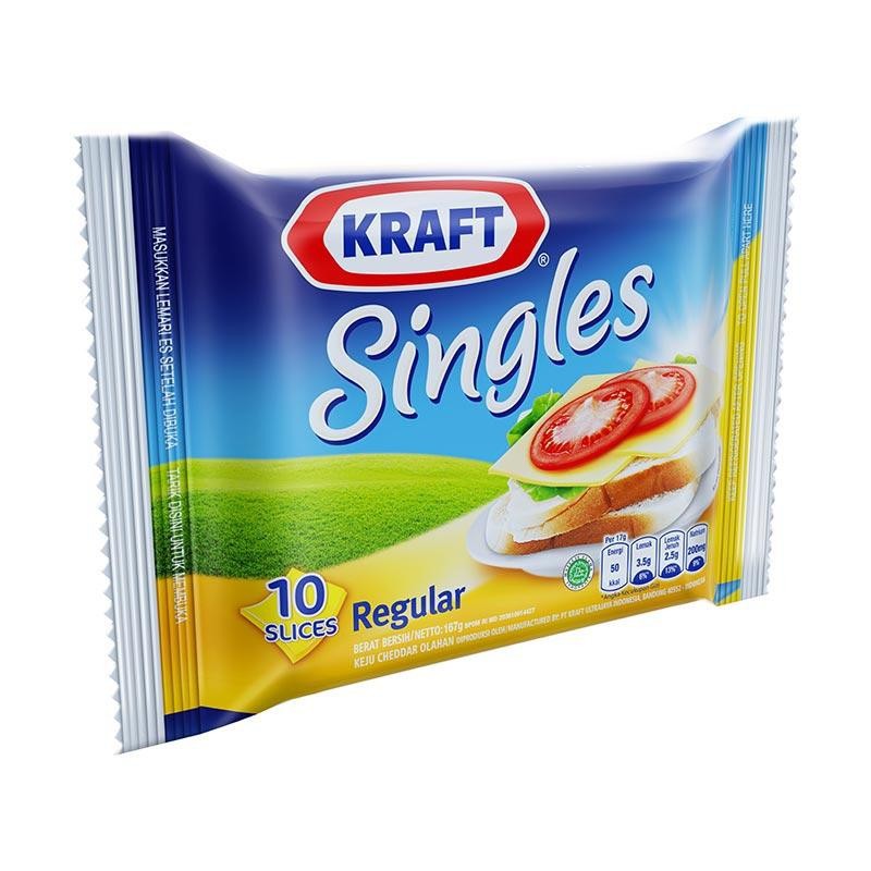 

Kraft Singles Keju Slice Regular 10s