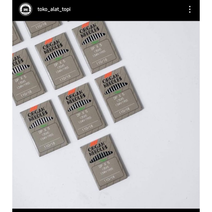JARUM ORGAN JARUM JAHIT