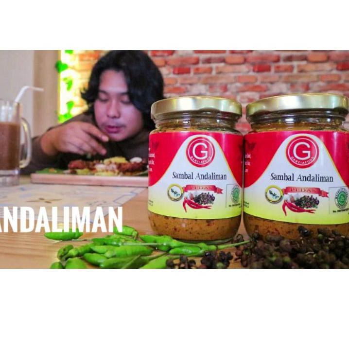 

Klik Beli Sambal Andaliman | Sambal | Andaliman | SAMBAL ANDALIMAN garciafood 220gr RR4...