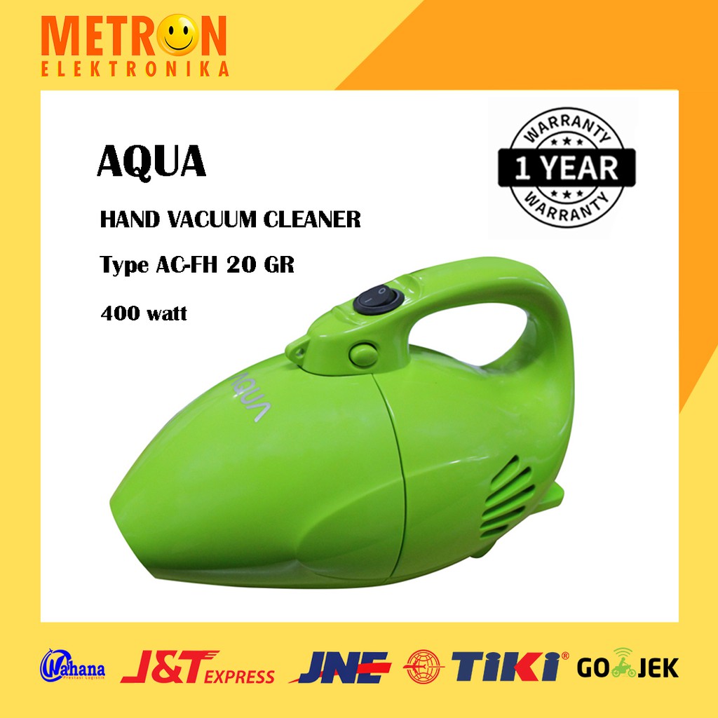 AQUA AC-FH 20 GR GREEN - HAND VACUUM CLEANER 400 WATT / ACFH20GR