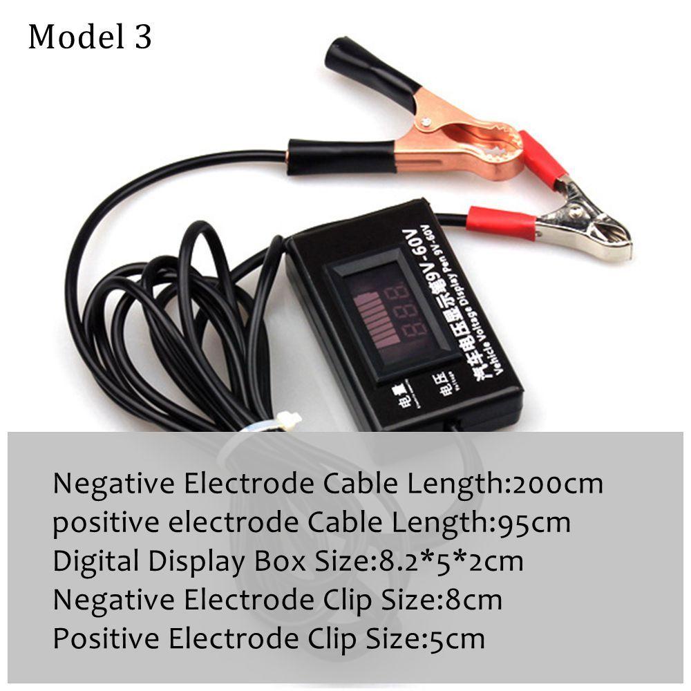 Top Otomotif LCD Digital Circuit Tester Tahan Lama 9-60V Pengukuran Yang Tepat Pemindai Sirkuit Power Probe