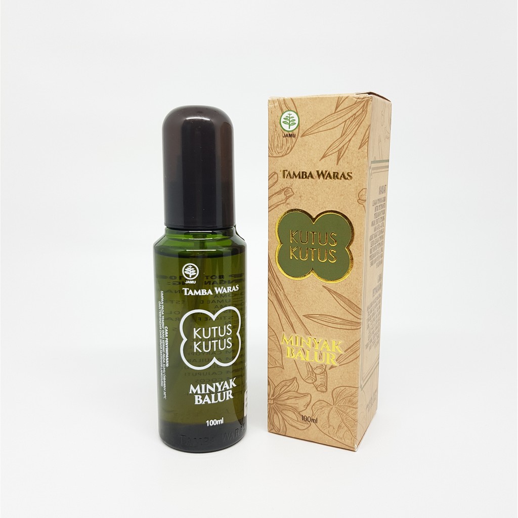 Minyak Kutus Kutus Herbal Organic 100ml Original