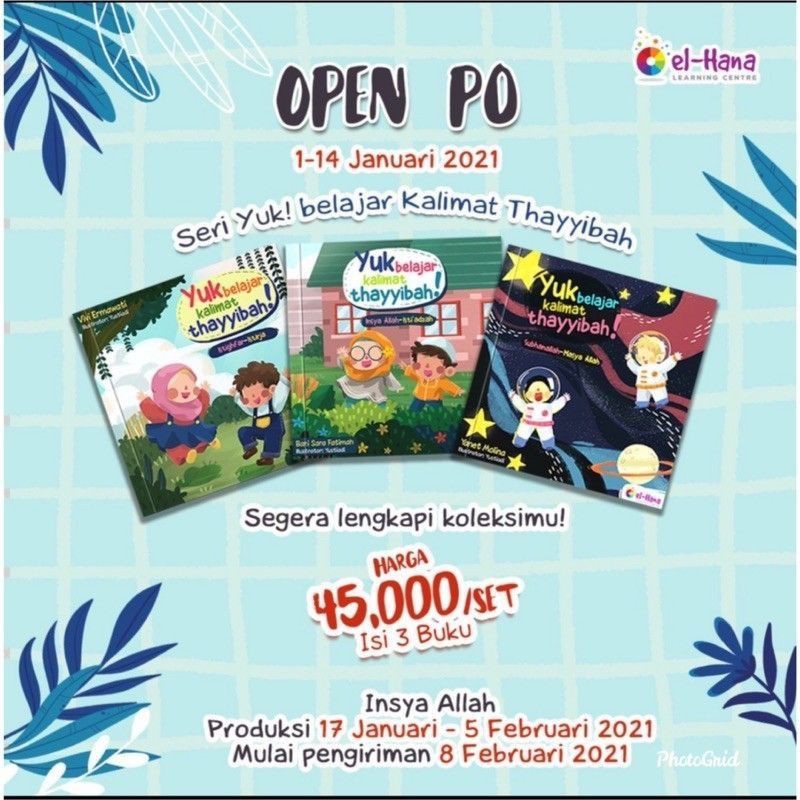 Kalimat Thayyibah Thayibah seri 4,5,6 (el-hana)