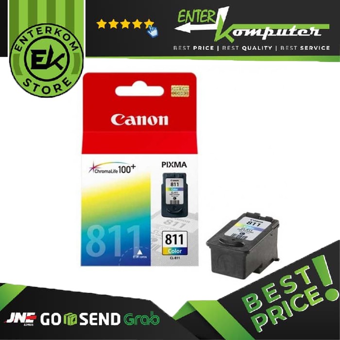 Cartridge and Toner Canon CL-811 Colour MP 245,268,468