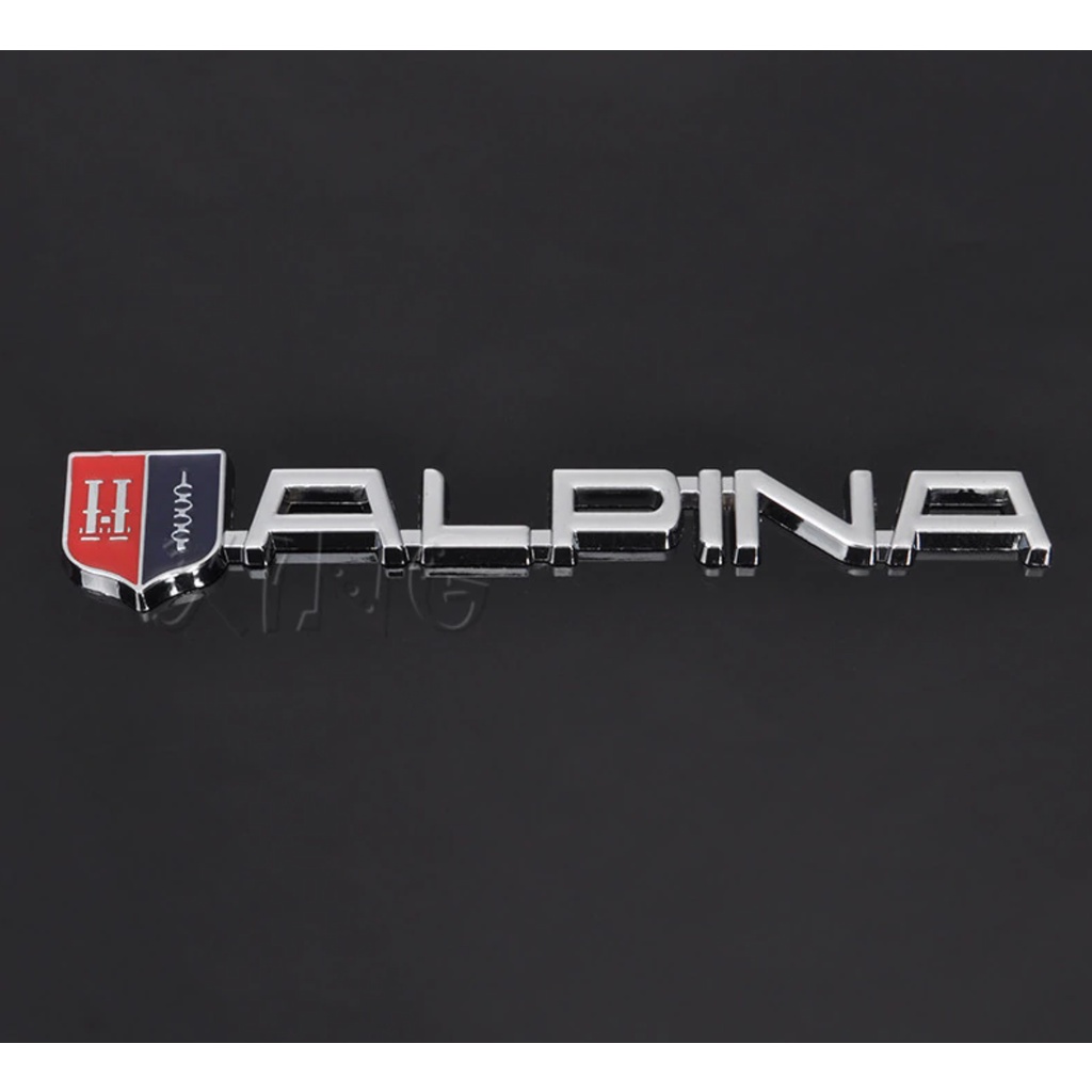 Car Sticker 3D Metal Emblem Logo For BMW Alpina