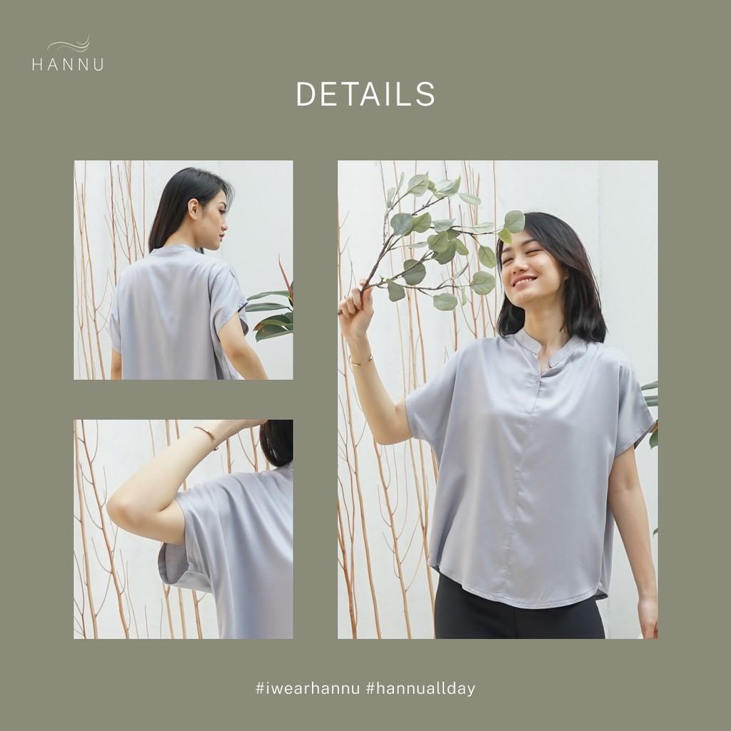 BLOUSE WANITA KERAH SHANGHAI | HANNU VHESA (5005)-1