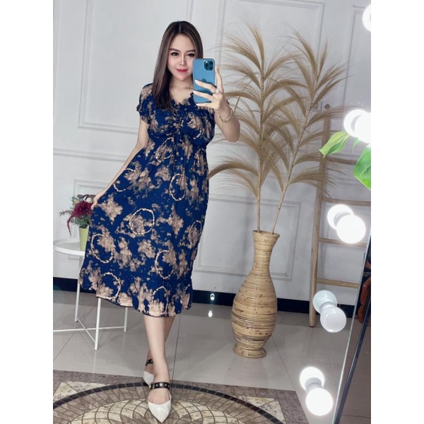 New piyama arab setelan lulu by dlusia / GROSIR SETELAN CP ARAB RENDA LULU BUSUI / DASTER ARAB-Elsa navy
