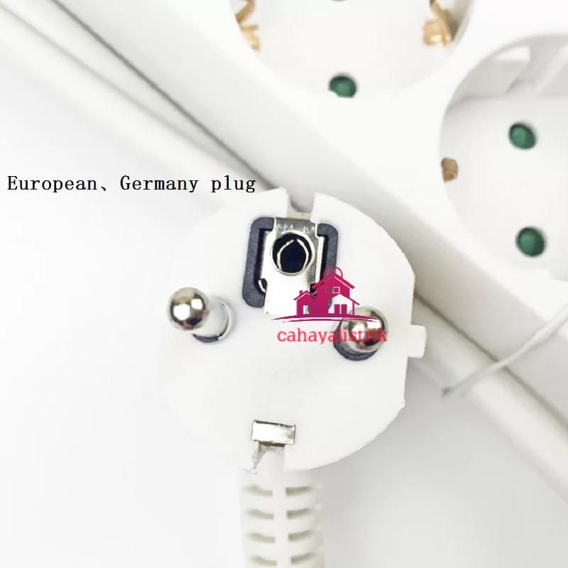 STOP KONTAK 3 4 5 LUBANG PANJANG 5M KABEL STOP KONTAK KABEL colokan listrik good bagus