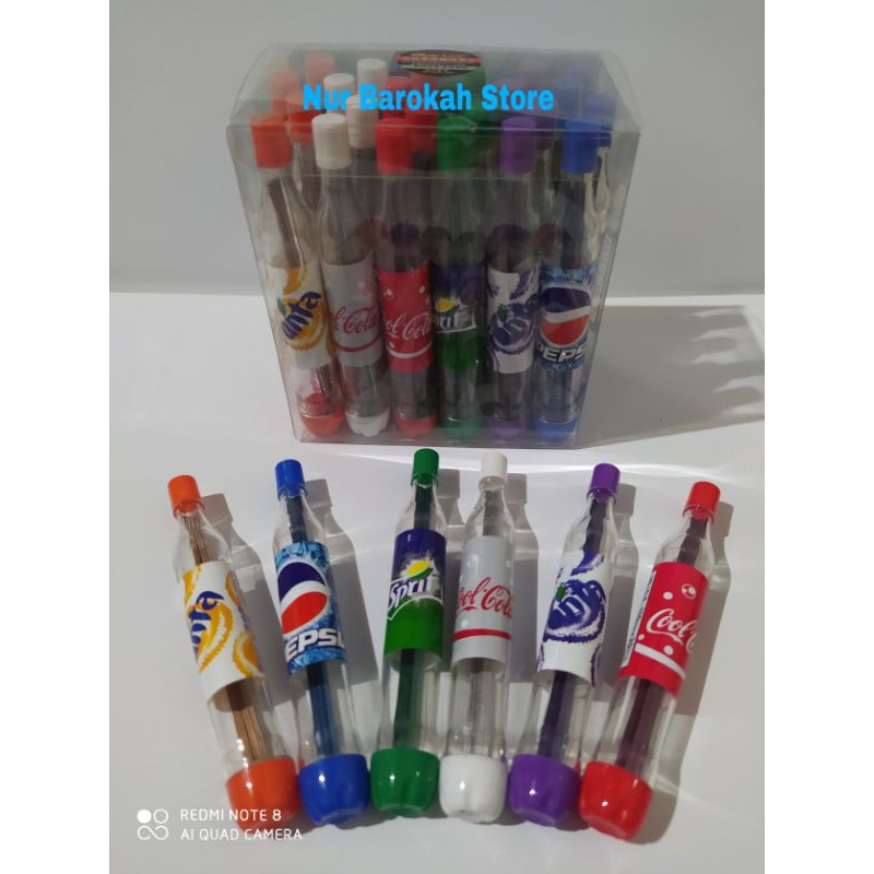 Isi Pensil Mekanik Soft Drink 2B / 0,5 mm / 20 pcs / 6 Warna