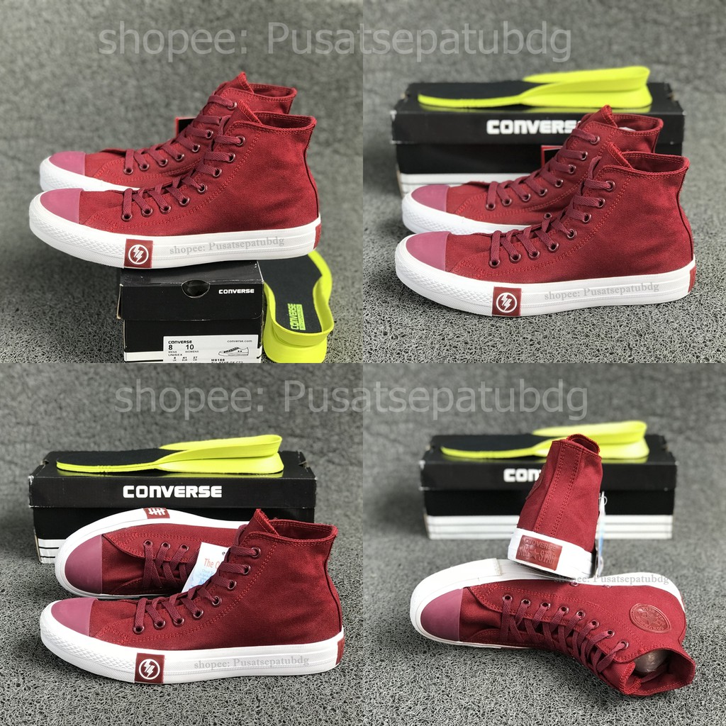 Sepatu Converse Undefeated High All Star Petir Tinggi