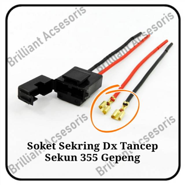 Soket Sekring DX Tancep Plus Kabel Tembaga