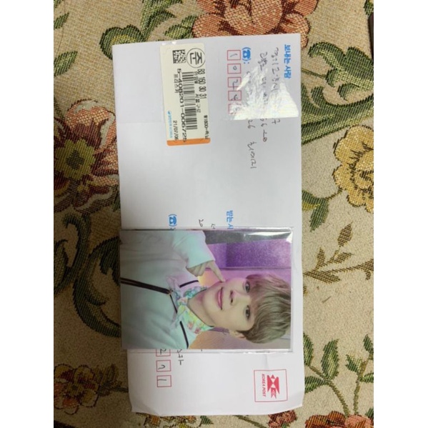 mini photocard official BTS pc pajama jimin jhope sowoozoo be tear o r taehyung jungkook
