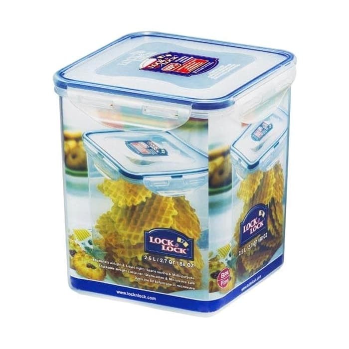 

TEMPAT MAKANAN / HPL 822 B SQUARE 2.6L LOCK & LOCK