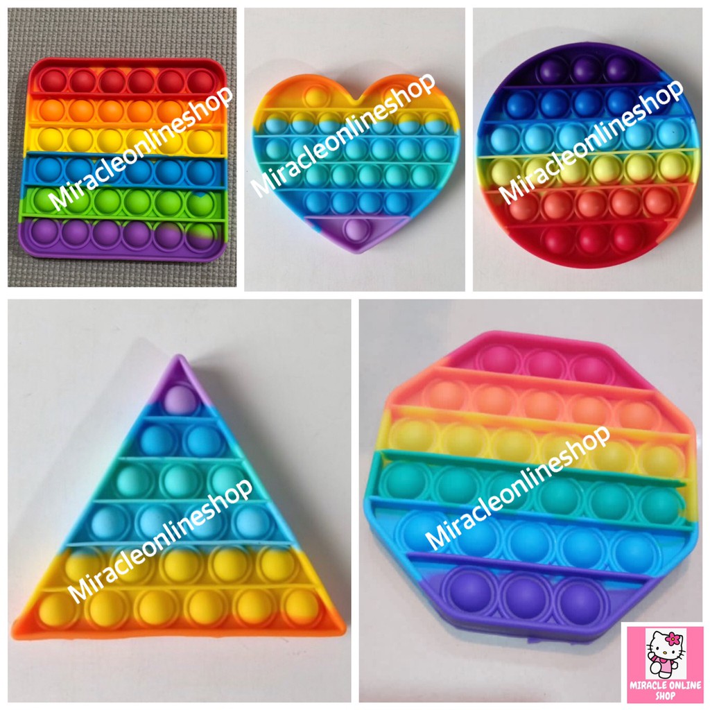 POP IT FIDGET PUSH UP POP ITS ROUND BUBBLE STRESS RELIEF BUBBLE SENSORY POP IT TERMURAH-1