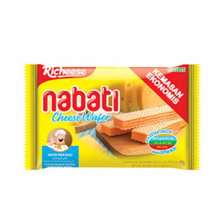 

Aneka Snack Wafer Nabati Rasa Keju 50 gram